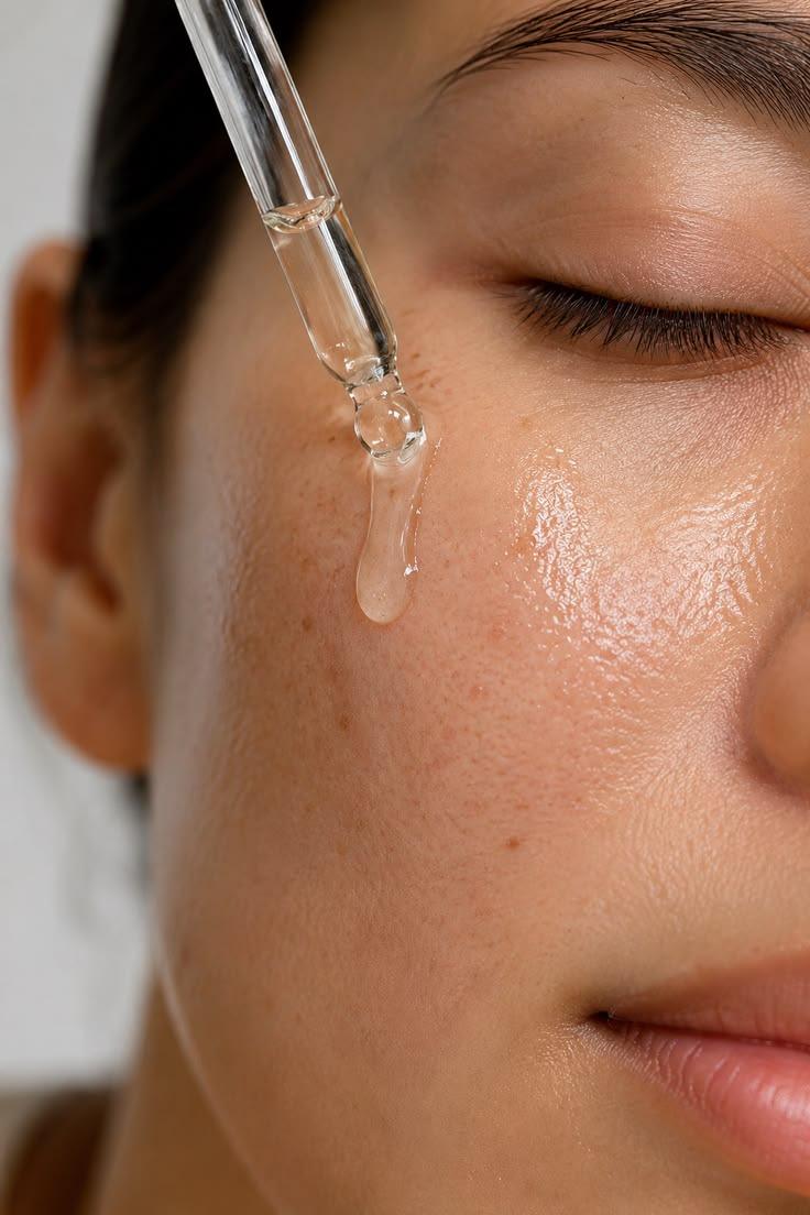 Face Serum Dupe_ Hyaluronic Acid Application for Glowing Skin